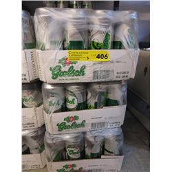 3 Flats of Grolsch non alcoholic beer
