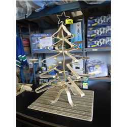 Christmas tree shaped candle stand