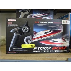 R/C racing boat