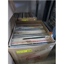 Vintage LP records, approx. 60