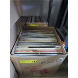 Vintage LP records, approx. 60