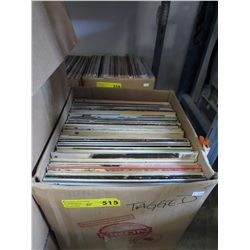 Vintage LP records, approx. 60