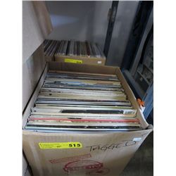 Vintage LP records, approx. 60