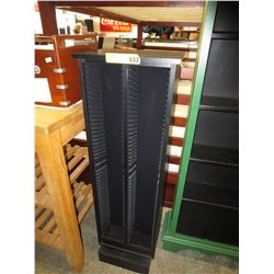 CD/DVD storage rack