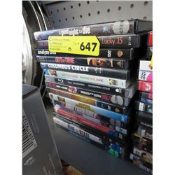 15 DVDs