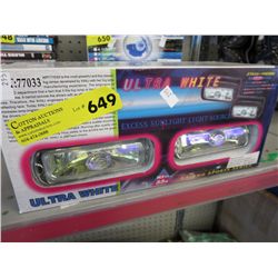 Automotive H3 Ultra white headlamps