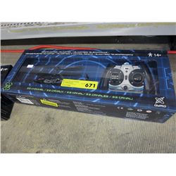 R/C helicopter, in box. Black