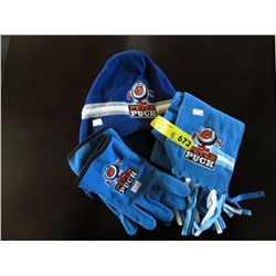 3 Peter Puck fleece memorabilia