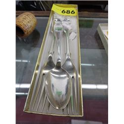 3 pcs of silver cutlery