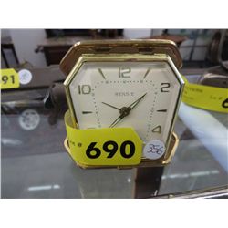 Vintage Rensie travel alarm