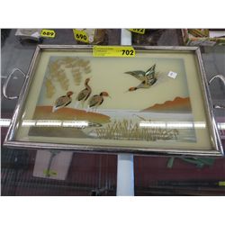 Vintage handled tray