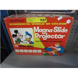 Vintage Walt Disney Magna-Slide projector
