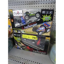 2 R/C cars