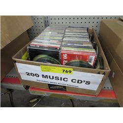 Approx. 200 music CDs