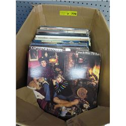 Approx. 36 vintage LP records