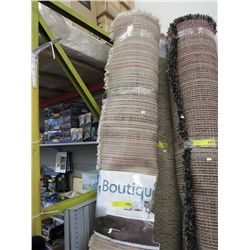 Shag area carpet, used - beige