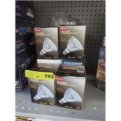 Halogen long neck bulbs