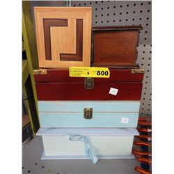 5 Decorative boxes