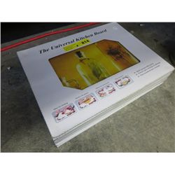 9 New kitchen boards - glass look