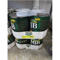 12 cans of MJB fine grind coffee
