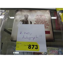 R. Kelly autographed CD
