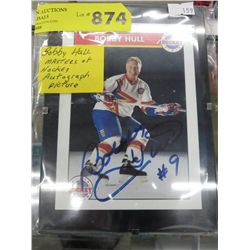 Bobby Hull autographed picture