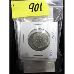 Approx. 8 assorted CDN coins