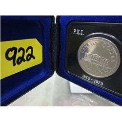 1973 CDN silver dollar PEI Centennial