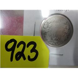 1900 CDN Queen Victoria silver quarter