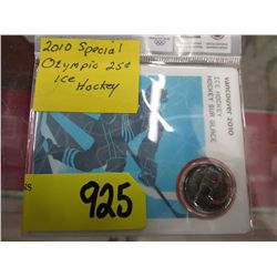 2000 Vancouver Olympic Ice hockey .25¢ coin