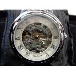 Brand new 2-sided Breitling style skeleton watch