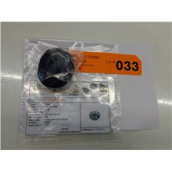 HUGE! Museum size oval cut blue sapphire