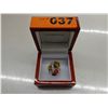 Image 2 : Custom made 2 colour Baltic Amber ring