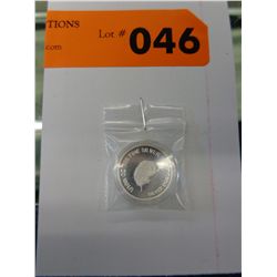 .999 fine silver "Echidna" round