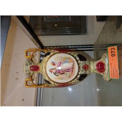 Vintage Royal Vienna hand painted urn