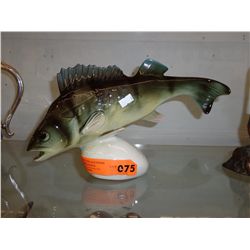 Vintage Royal Dux porcelain fish
