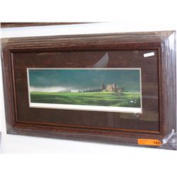 Framed print "Approaching Storm" by John Petrella