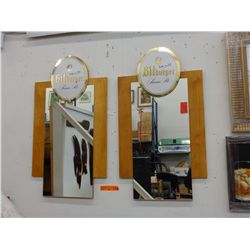2 Bitburger mirrors