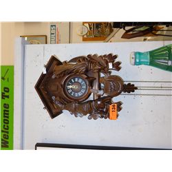 Cuckoo clock w/ weights