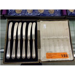 1918 Sterling handled butter knives
