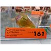 Image 1 : Iridescent art glass yellow shell