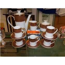 Vintage Mikasa chocolate pot set