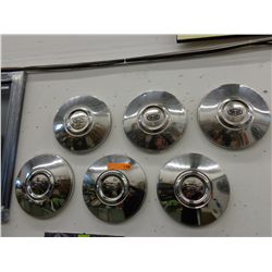 6 Hubcaps - 11" Diameter