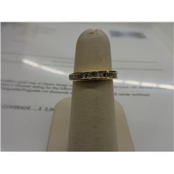 14KT Yellow Gold Diamond ring