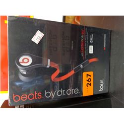 Earbud headphones with control talk  - black