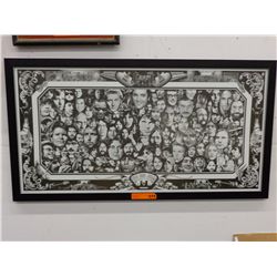 Framed metal poster "The Jam Part I"