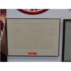 Signed limited edition Kwahari Zebra art