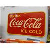 Image 1 : Vintage Coca-Cola tin sign