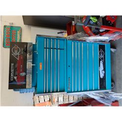 Snap-on stacked, rolling tool chest & contents