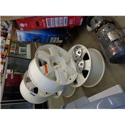 Metal 21" dia. 2008 Ford pickup rims